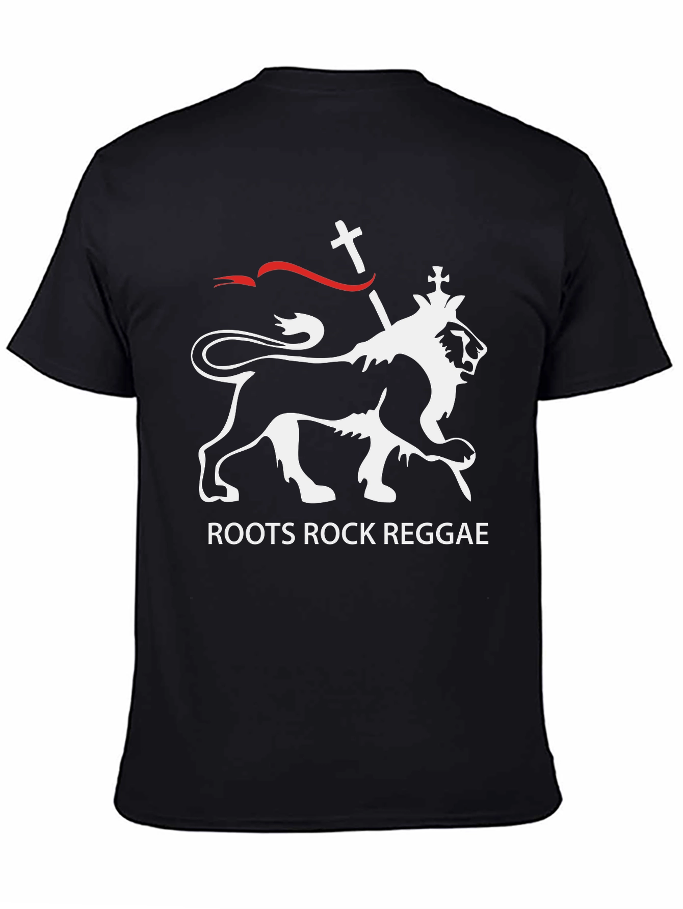 Roots Rock Reggae Black T-Shirt