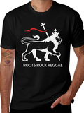 Roots Rock Reggae Black T-Shirt