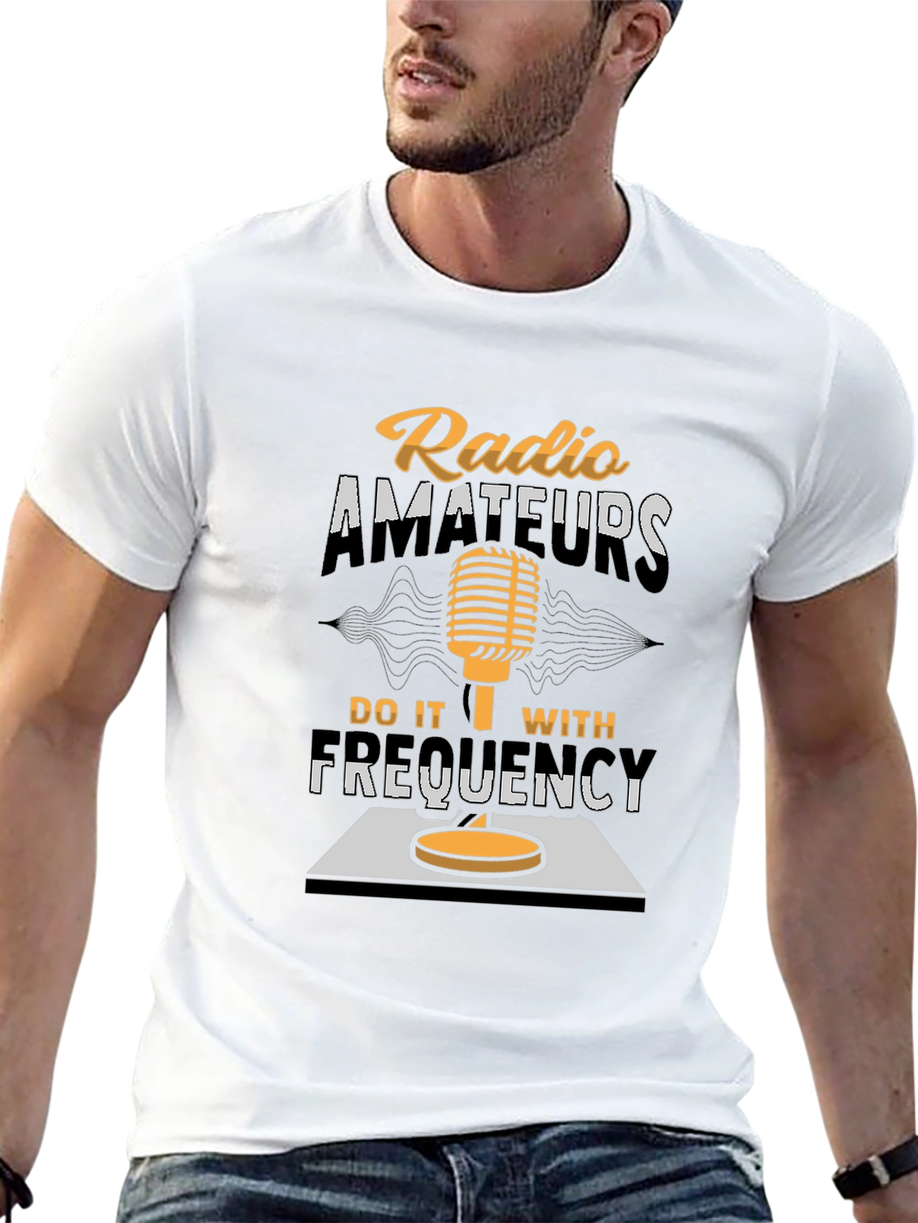 Radio Amateurs Do It With Frequency T-Shirt