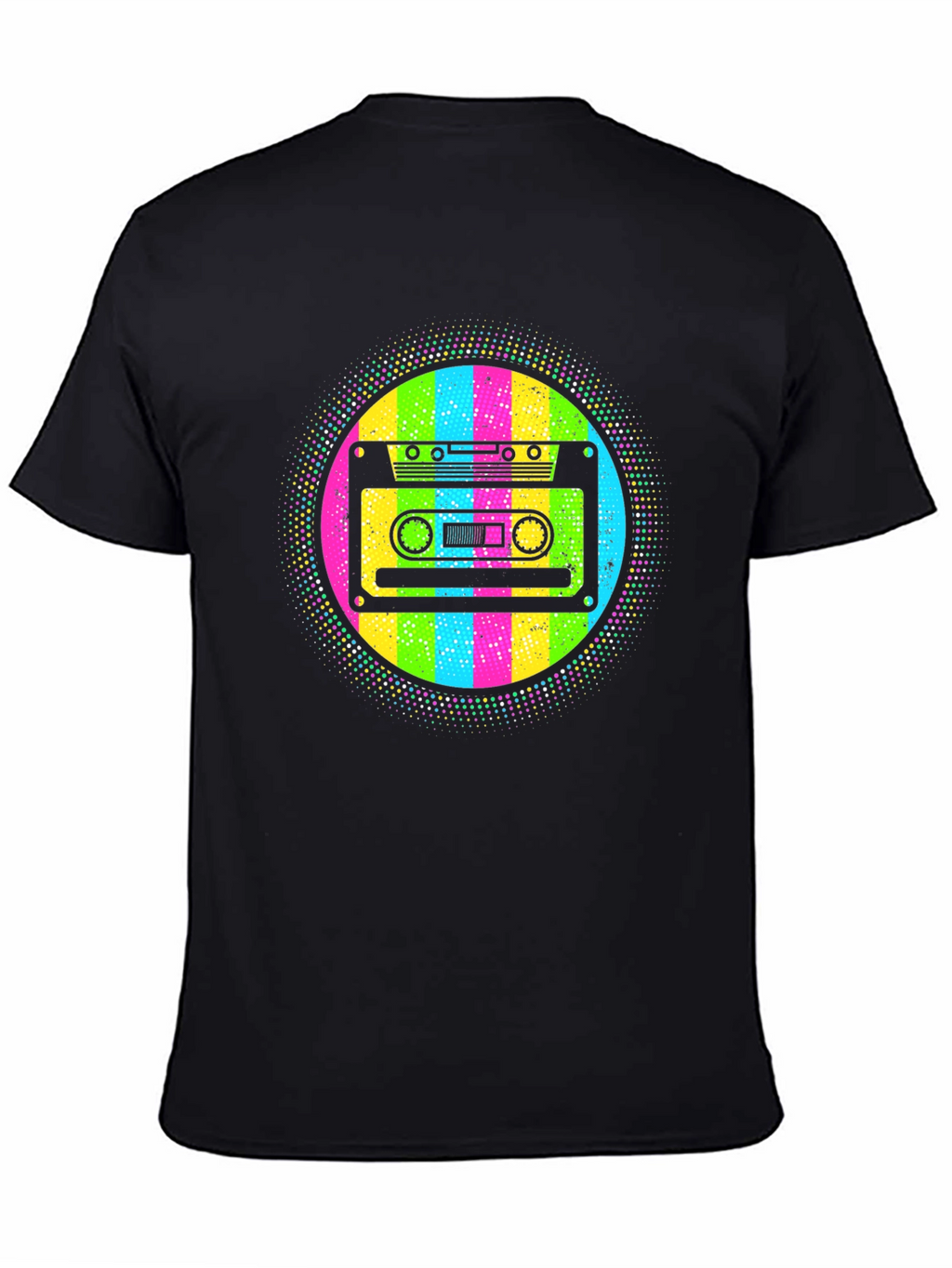 Retro Cassette Tape T-Shirt - 80s Throwback Style