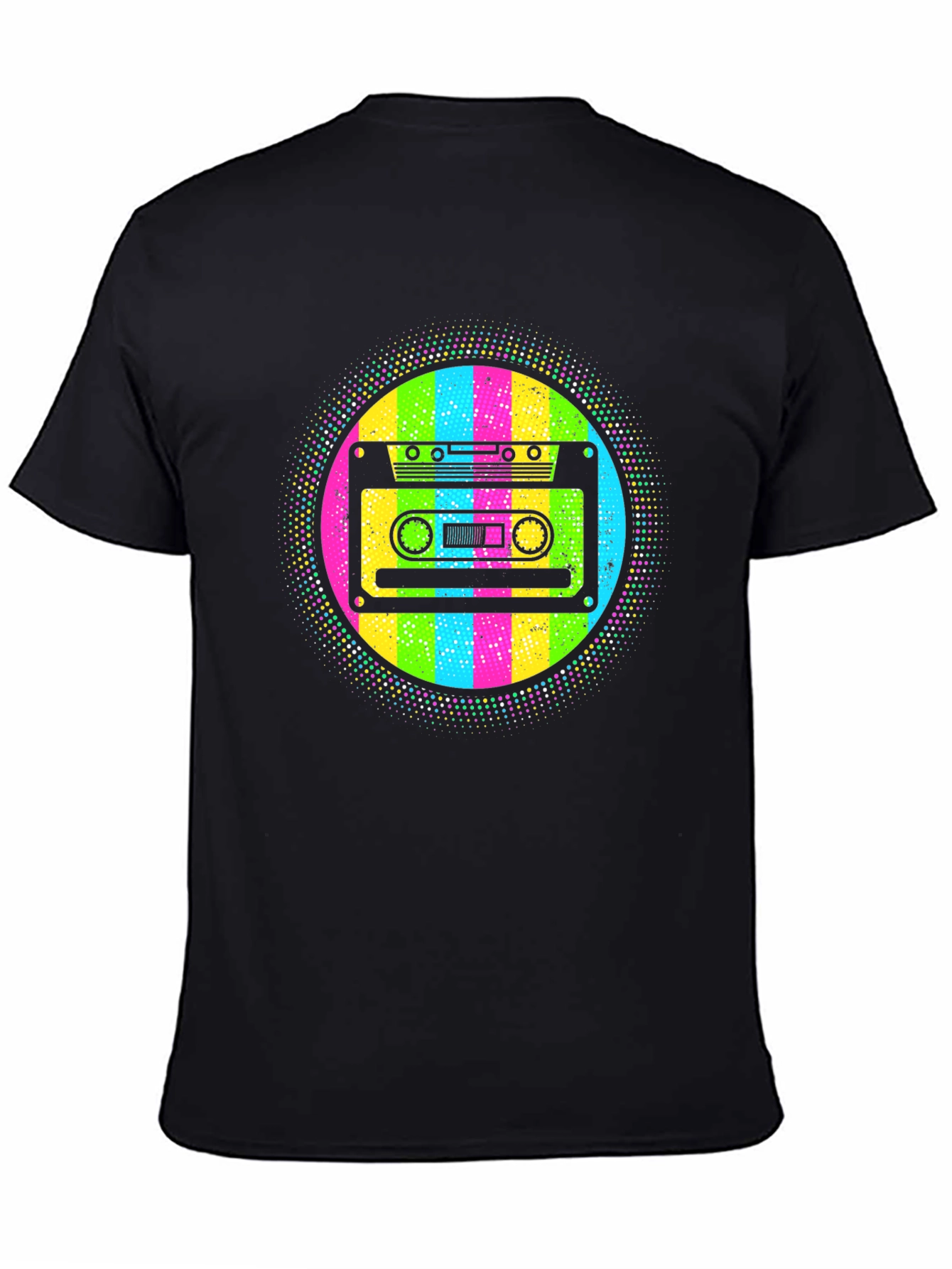 Retro Cassette Tape T-Shirt - 80s Throwback Style
