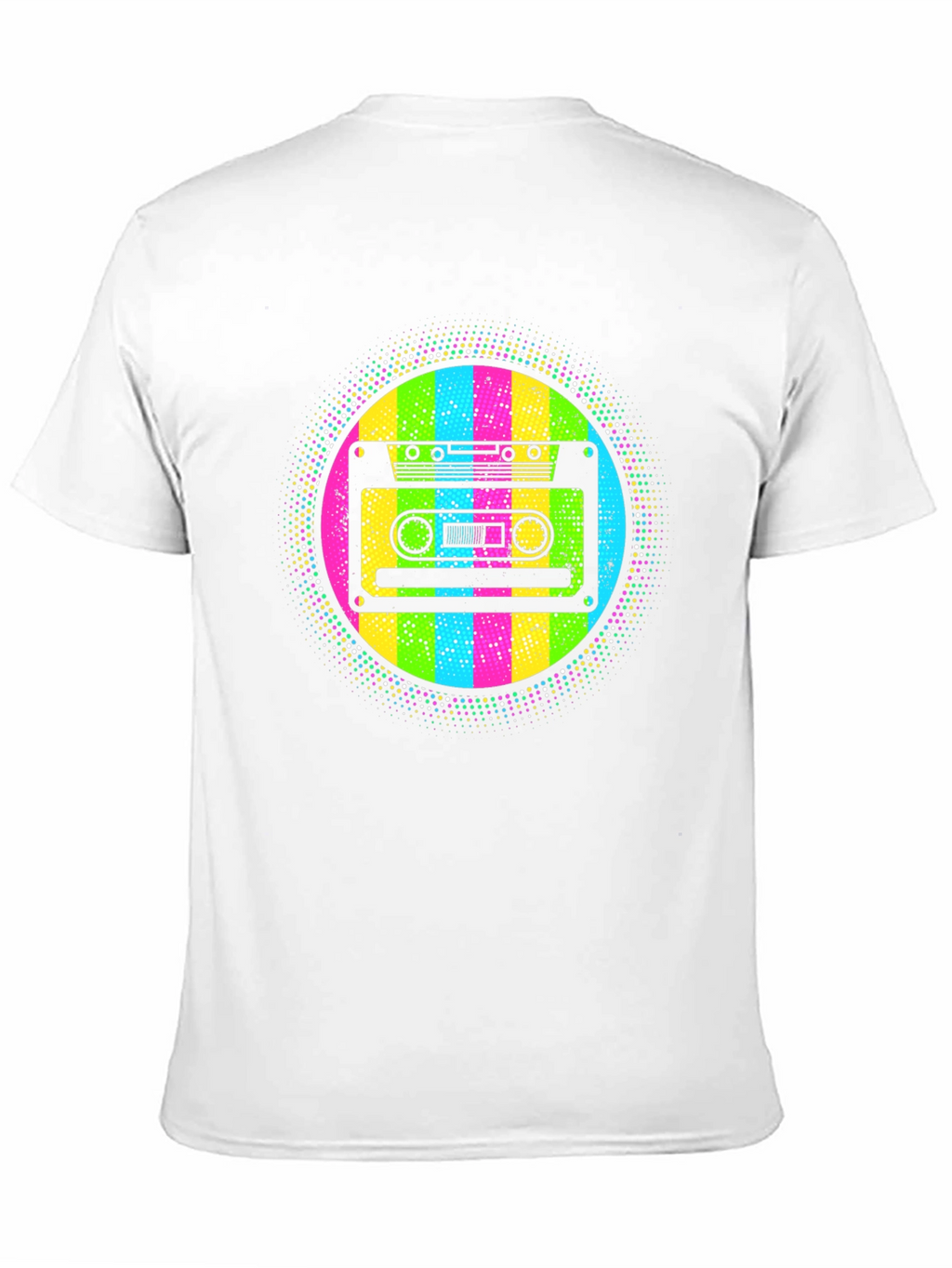 Retro Cassette Tape T-Shirt - 80s Throwback Style