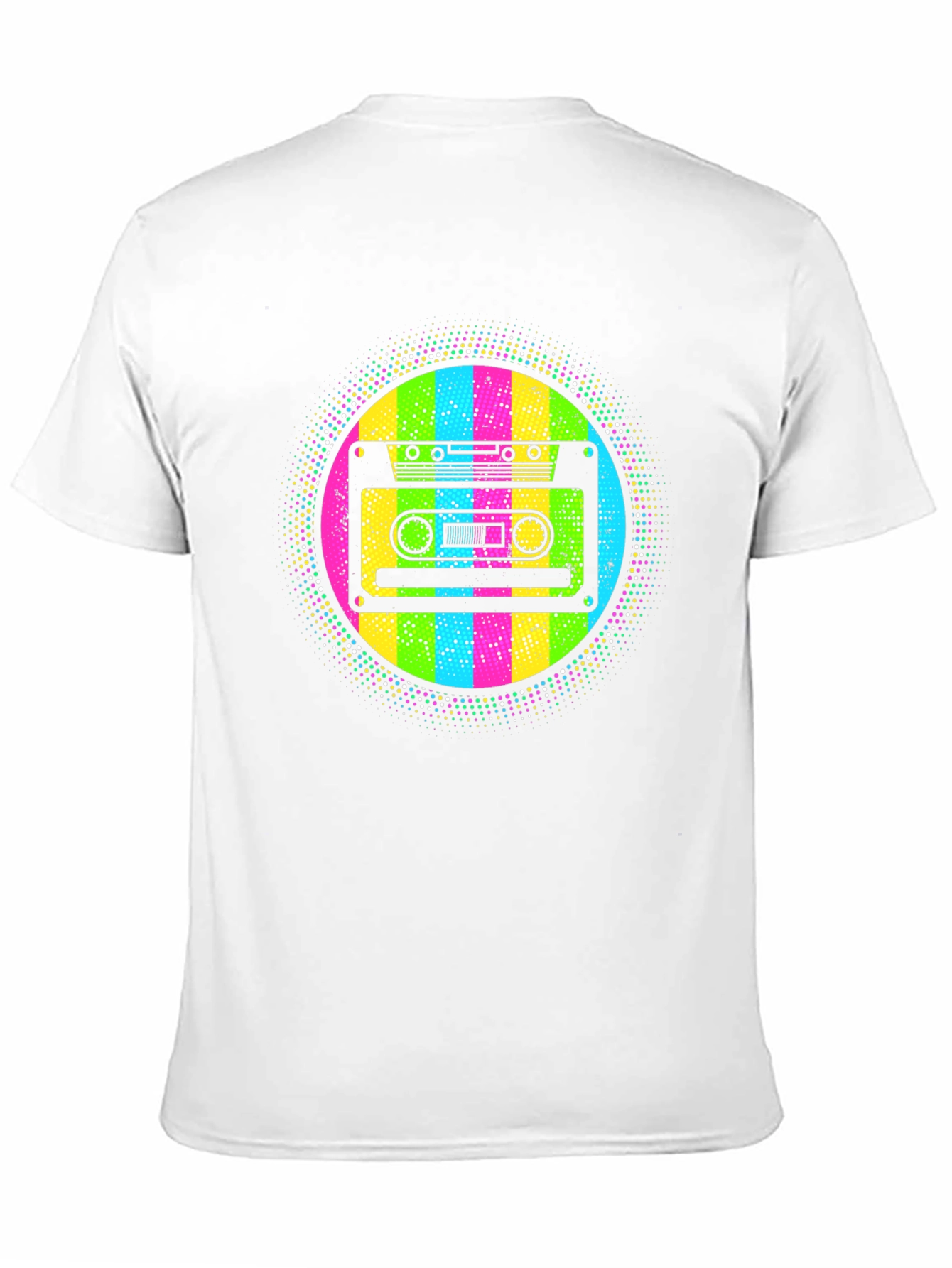 Retro Cassette Tape T-Shirt - 80s Throwback Style