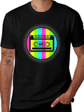 Retro Cassette Tape T-Shirt - 80s Throwback Style