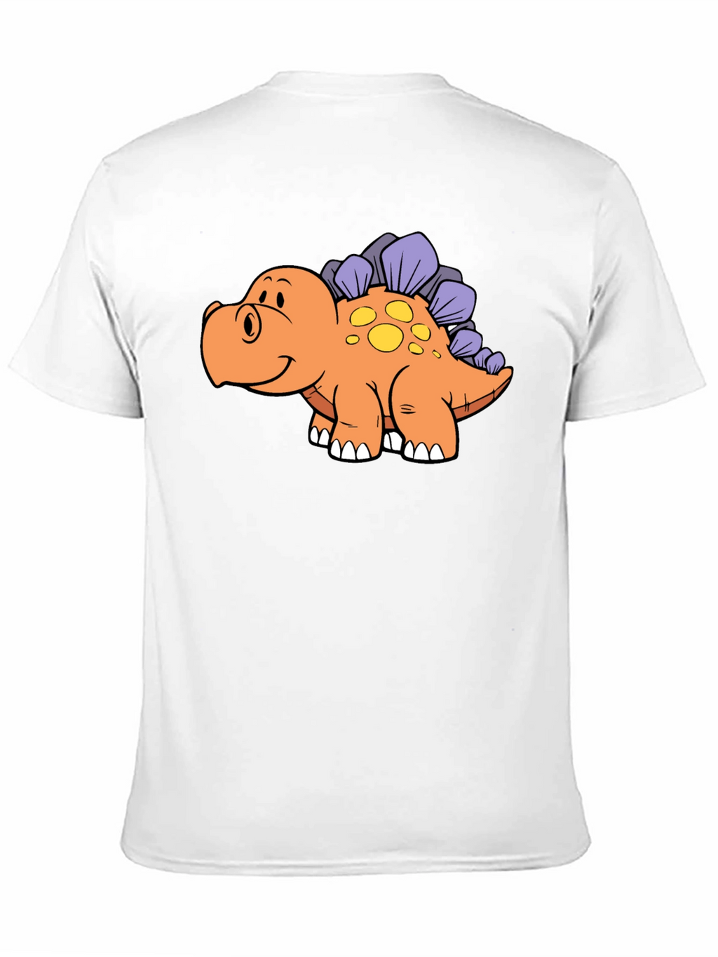 Cartoon Dinosaur Graphic T-Shirt