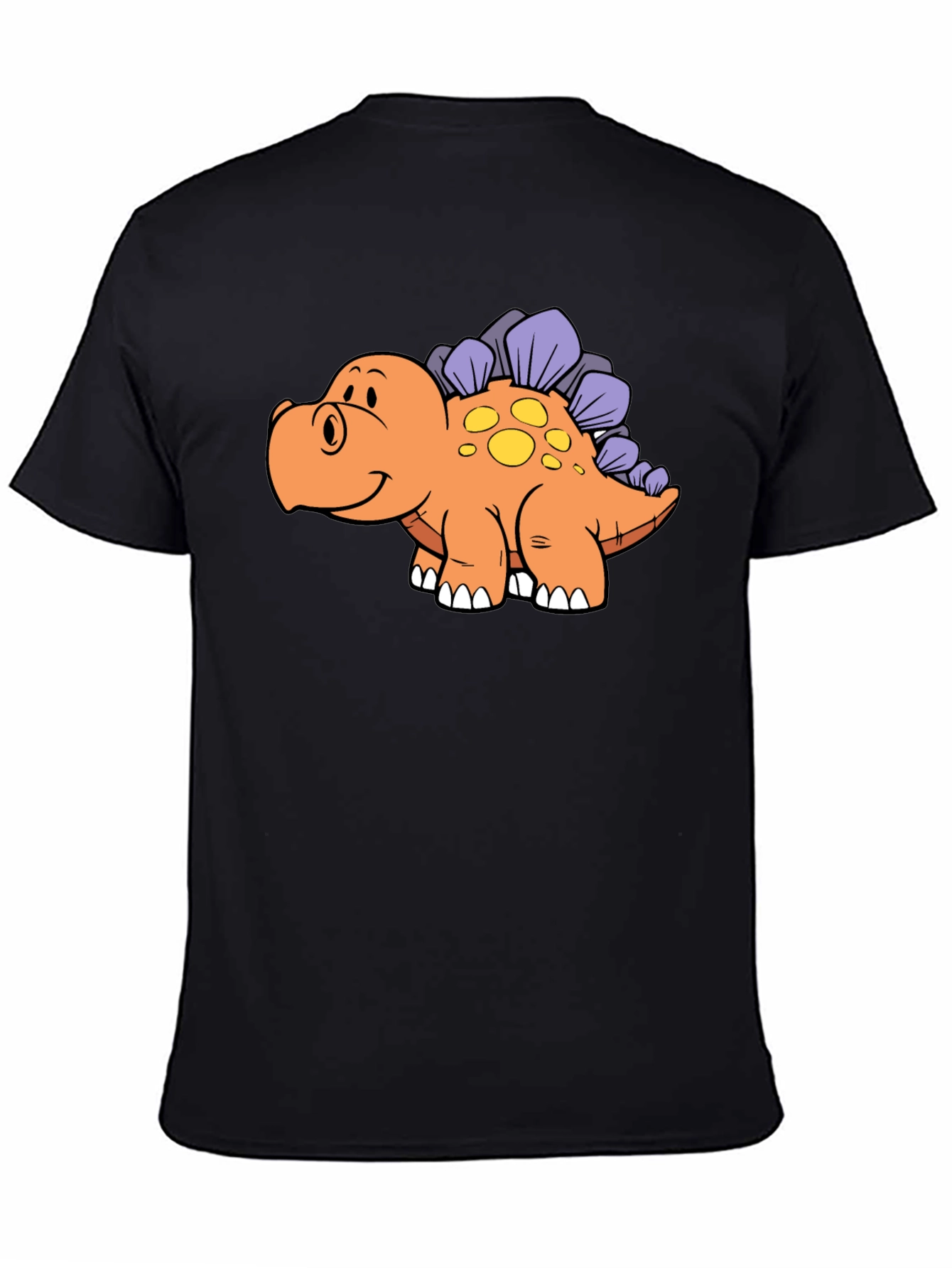 Cartoon Dinosaur Graphic T-Shirt
