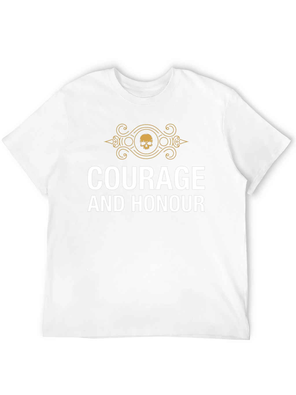 Courage and Honour Graphic Tee - Black T-Shirt