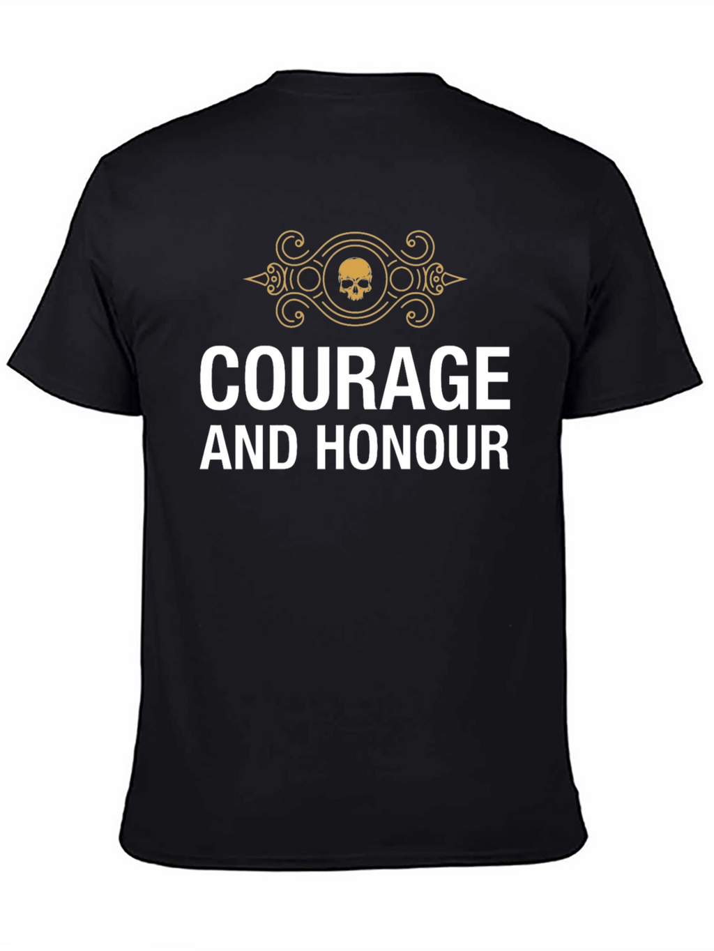 Courage and Honour Graphic Tee - Black T-Shirt