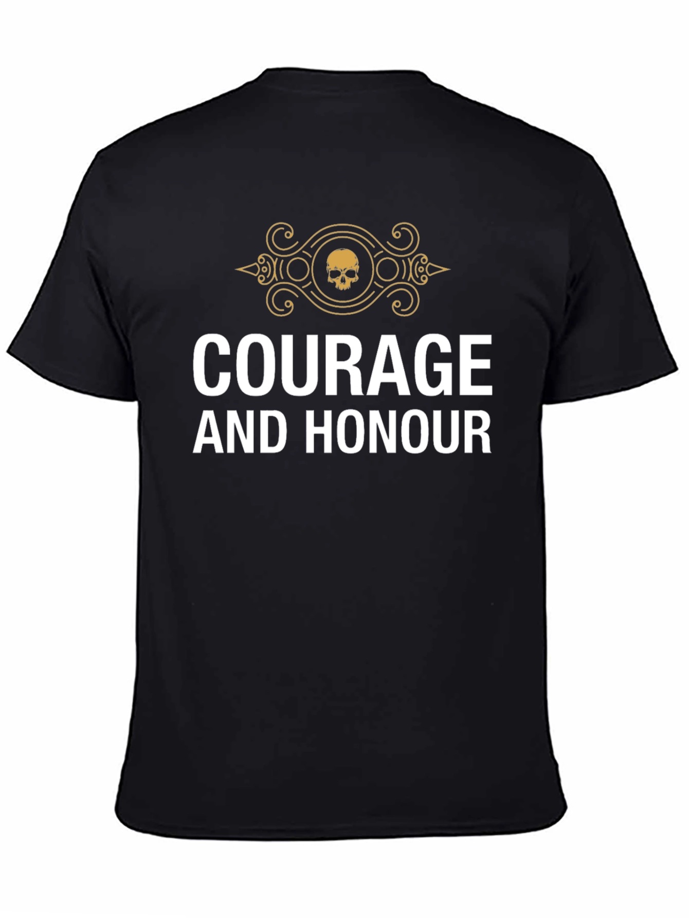 Courage and Honour Graphic Tee - Black T-Shirt