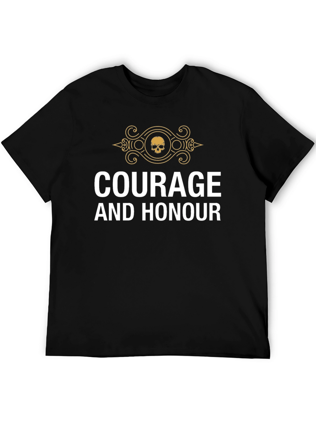 Courage and Honour Graphic Tee - Black T-Shirt