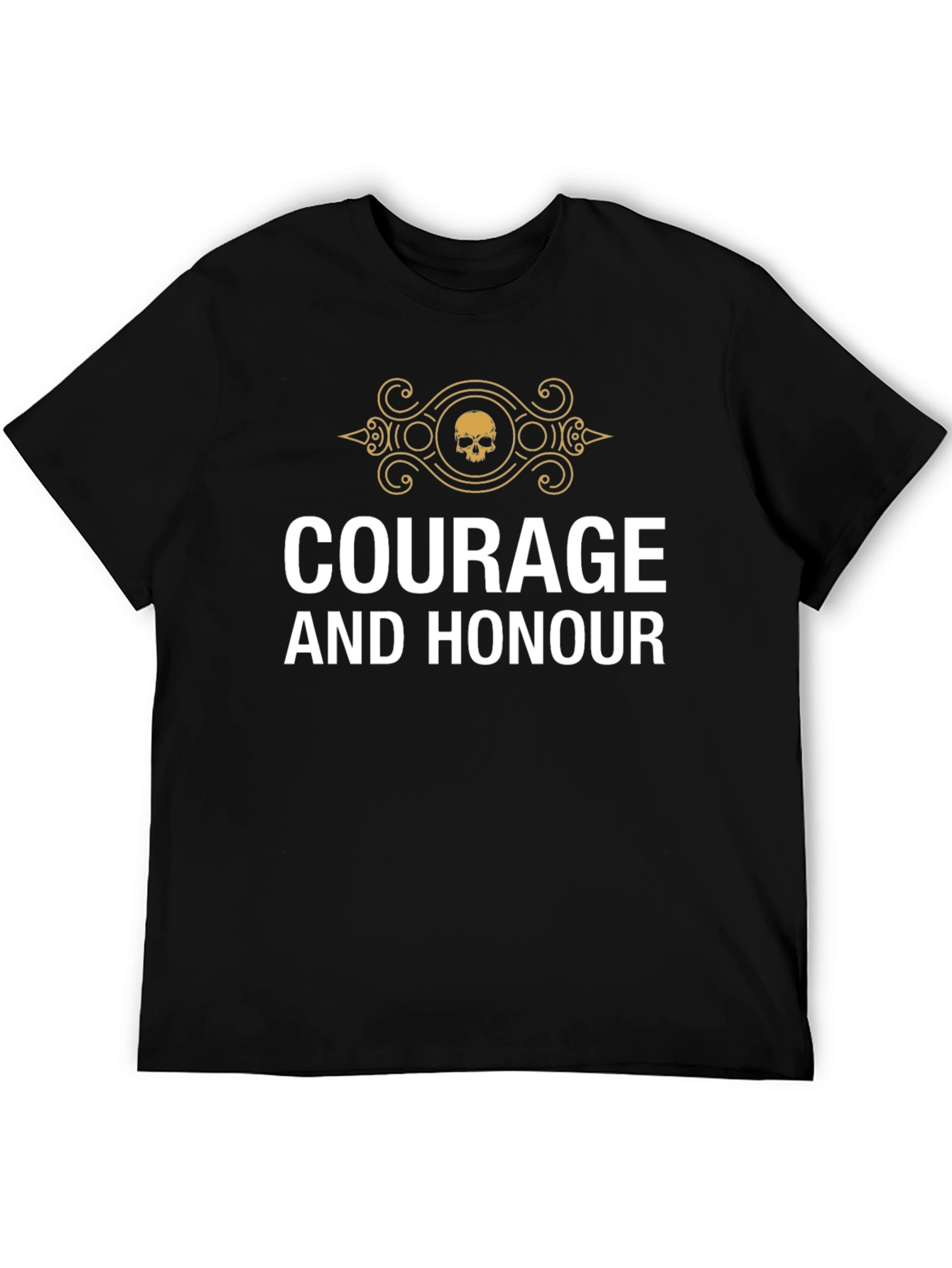Courage and Honour Graphic Tee - Black T-Shirt