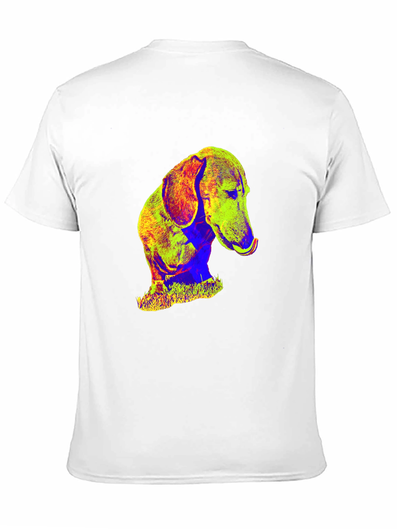 Pop Art Dachshund T-Shirt – Colorful Dog Lover Graphic Tee