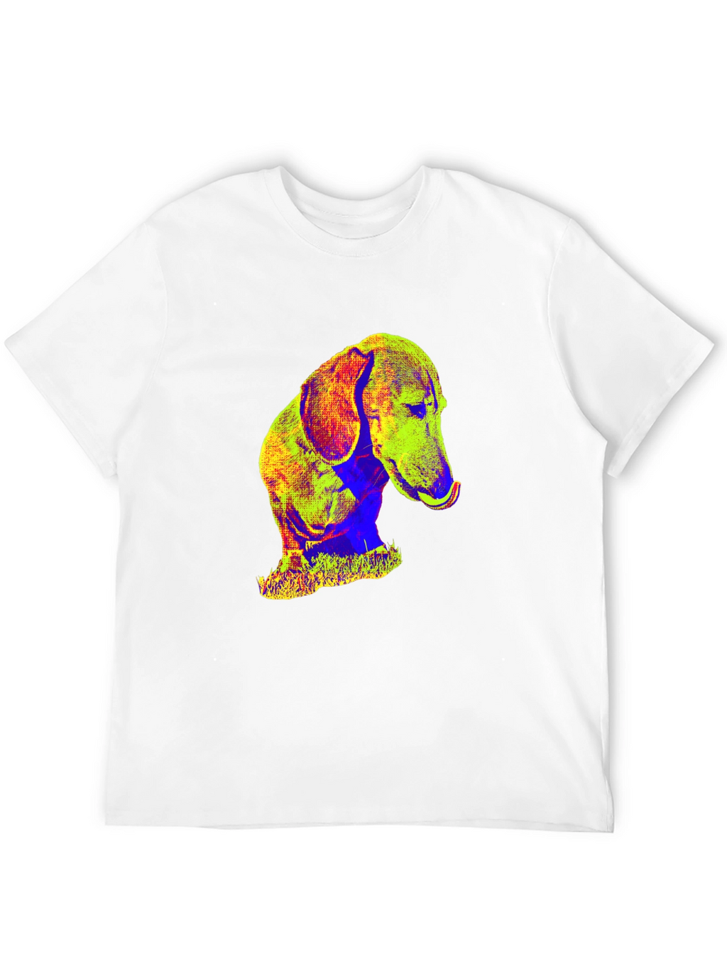 Pop Art Dachshund T-Shirt – Colorful Dog Lover Graphic Tee