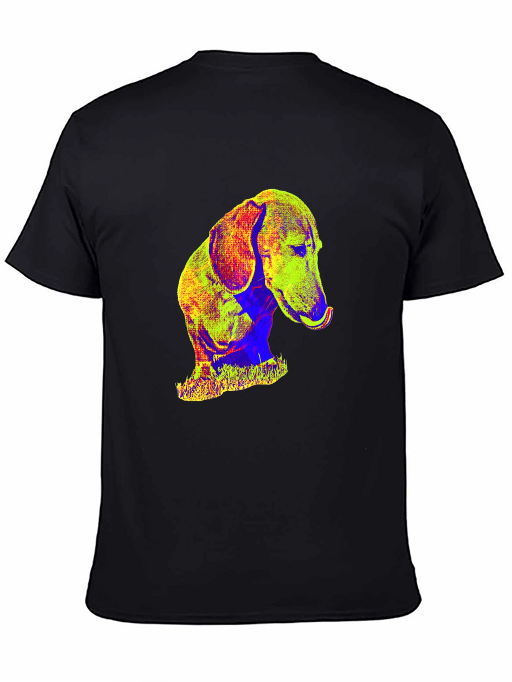 Pop Art Dachshund T-Shirt – Colorful Dog Lover Graphic Tee