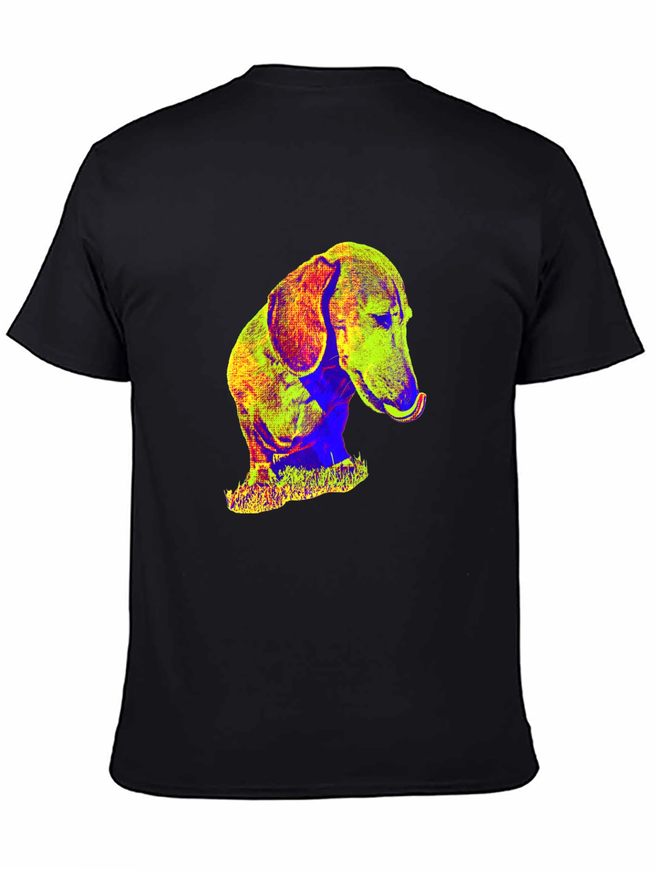 Pop Art Dachshund T-Shirt – Colorful Dog Lover Graphic Tee
