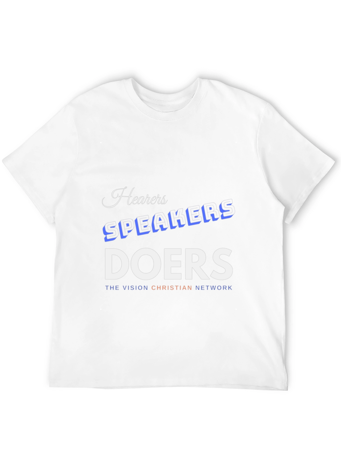Hearers Speakers Doers Black T-Shirt