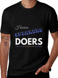 Hearers Speakers Doers Black T-Shirt