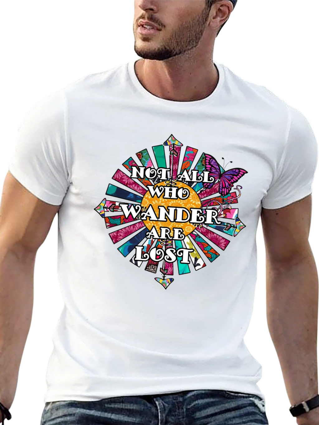 Not All Who Wander Are Lost Graphic Tee