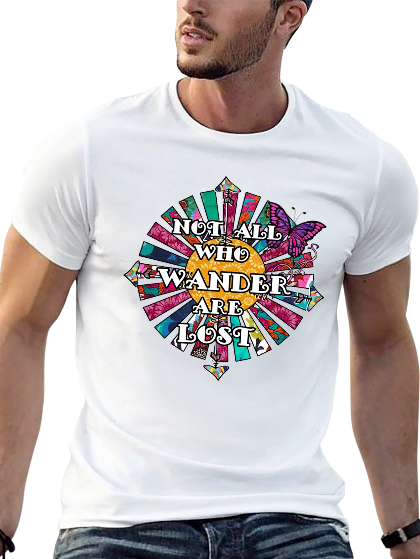 Not All Who Wander Are Lost Graphic Tee