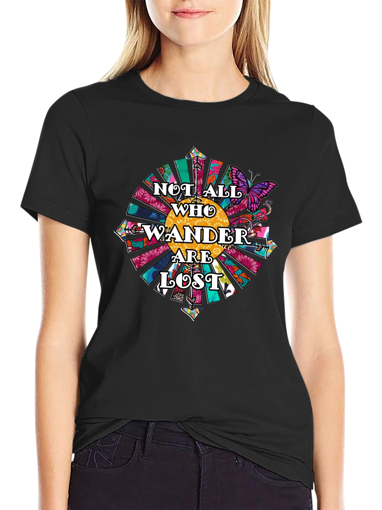 Not All Who Wander Are Lost Graphic Tee