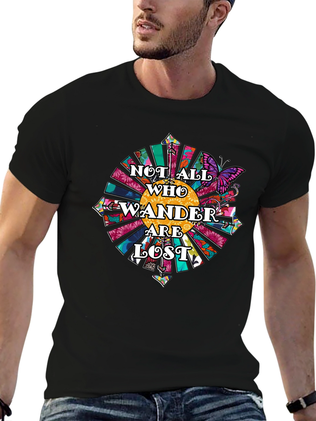 Not All Who Wander Are Lost Graphic Tee