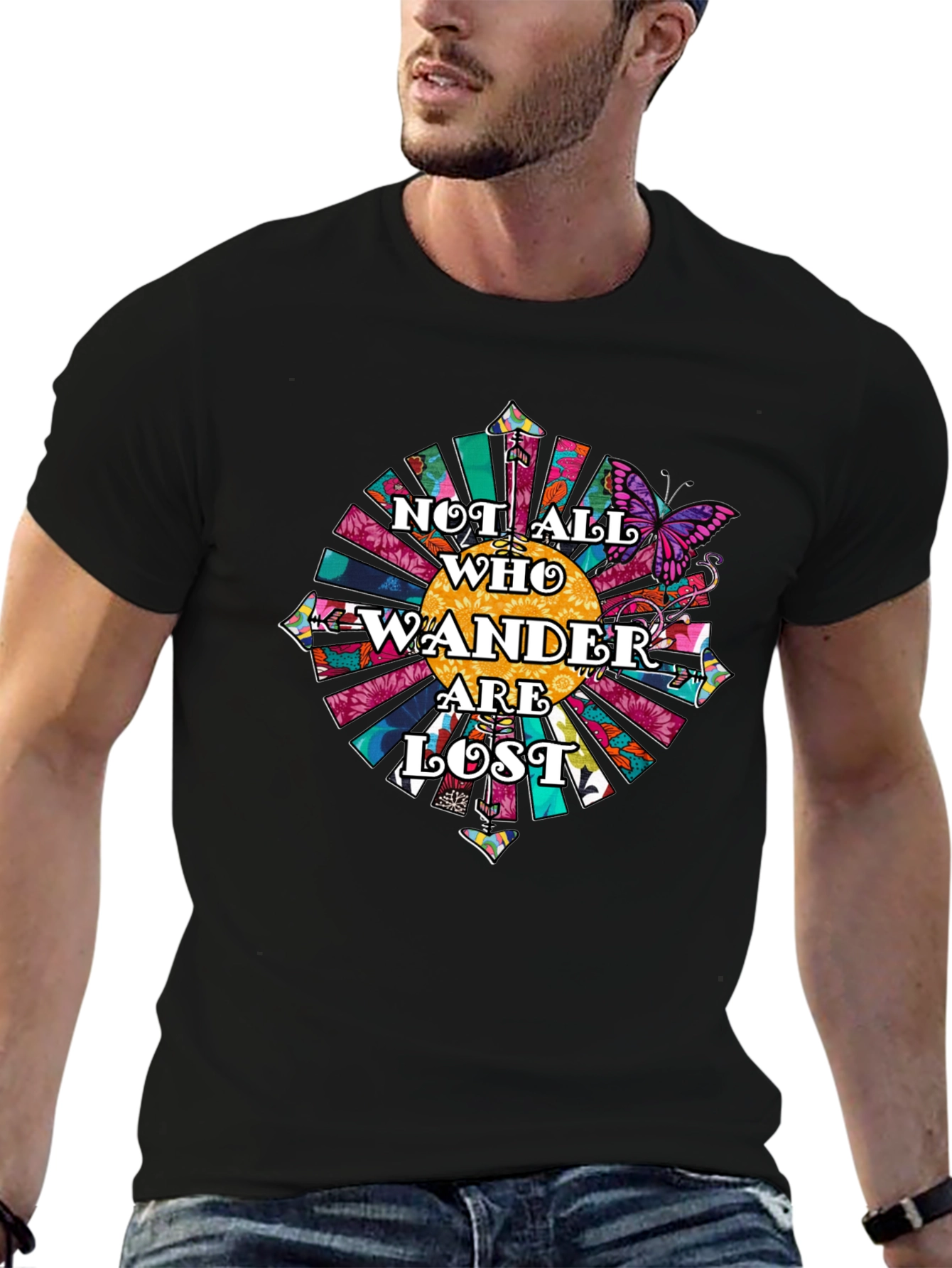 Not All Who Wander Are Lost Graphic Tee