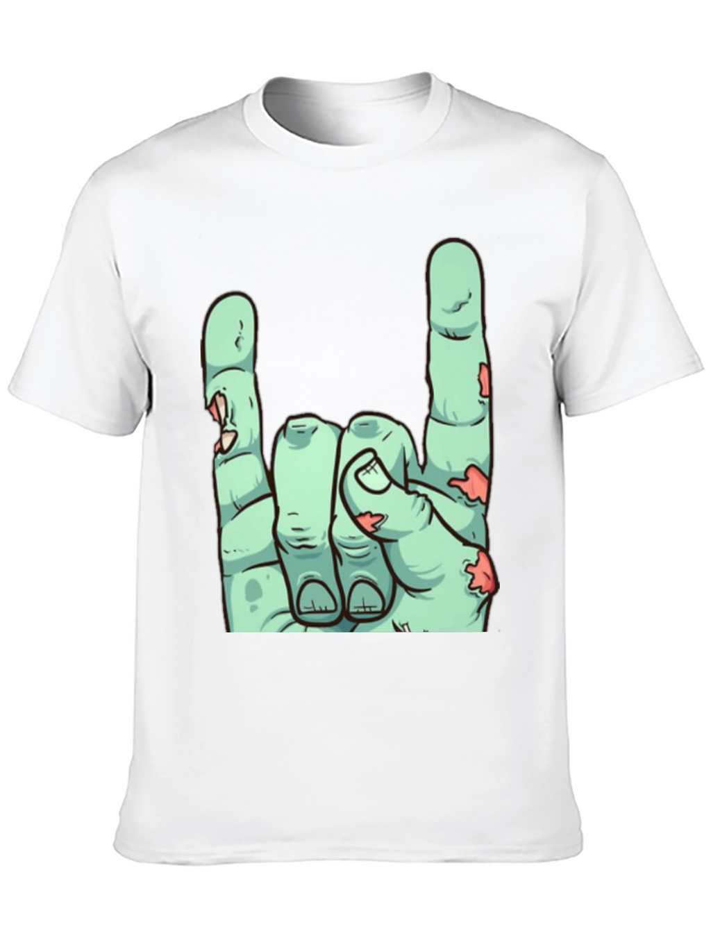 Zombie Hand Rock On T-Shirt