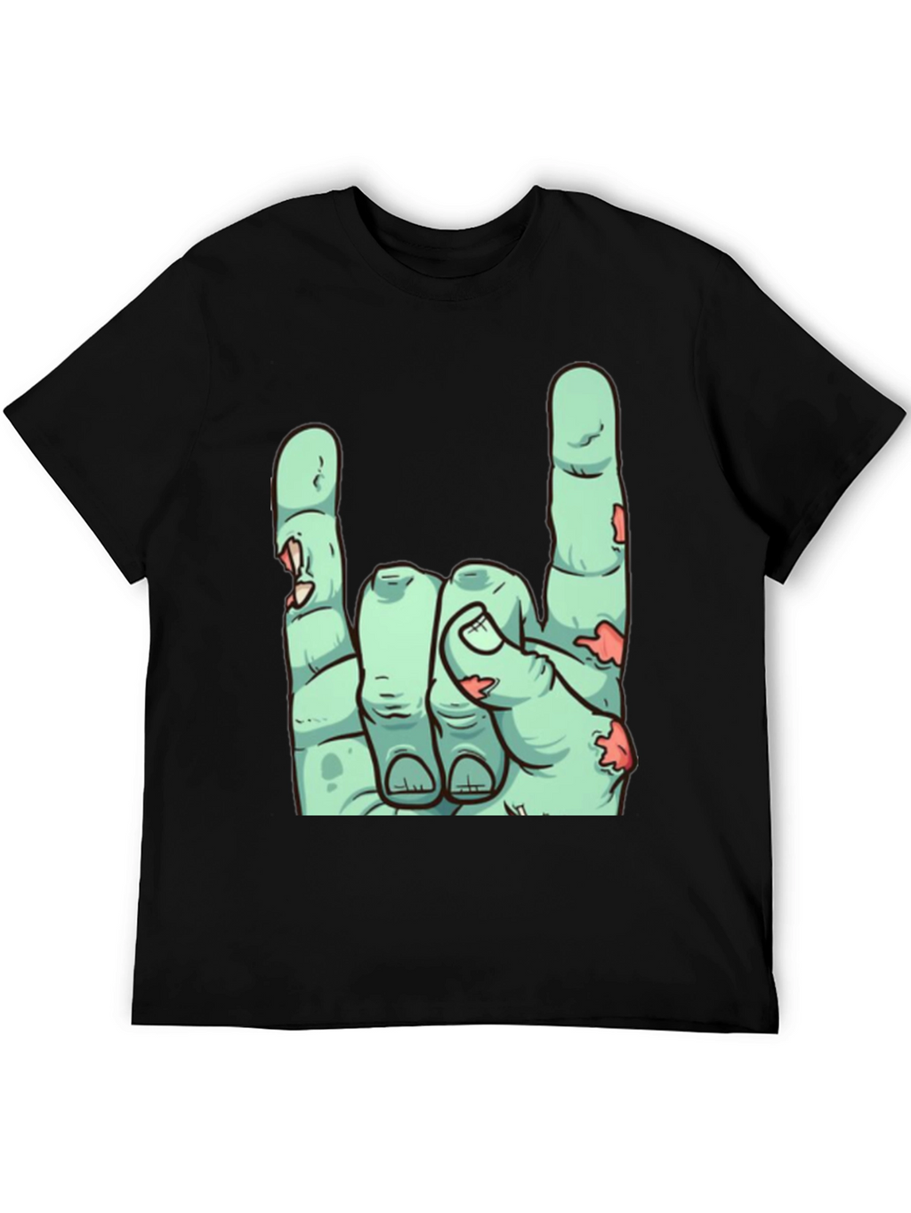 Zombie Hand Rock On T-Shirt