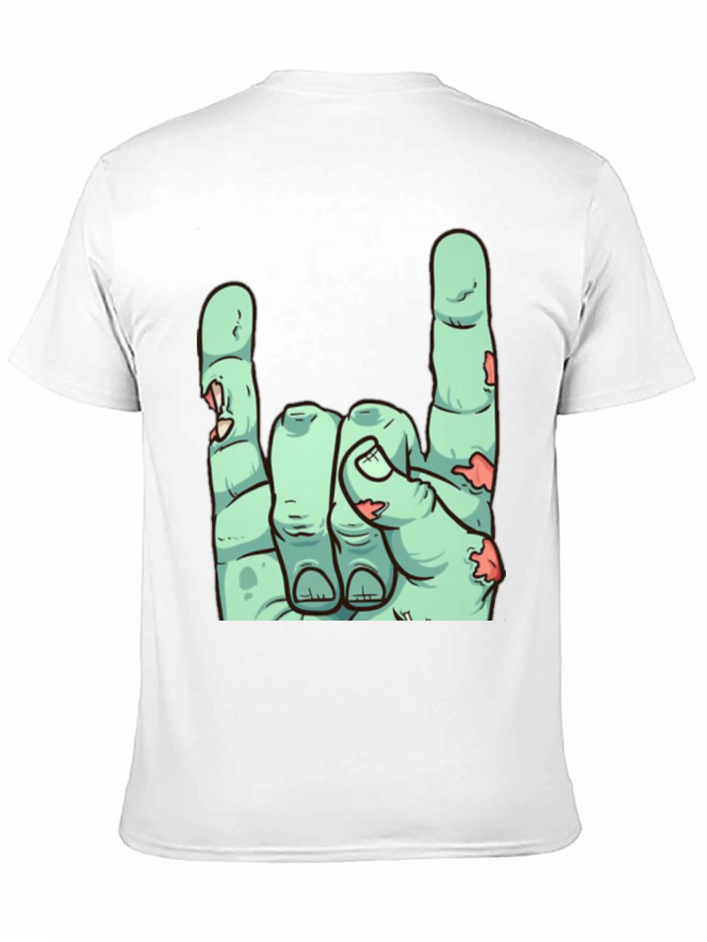 Zombie Hand Rock On T-Shirt
