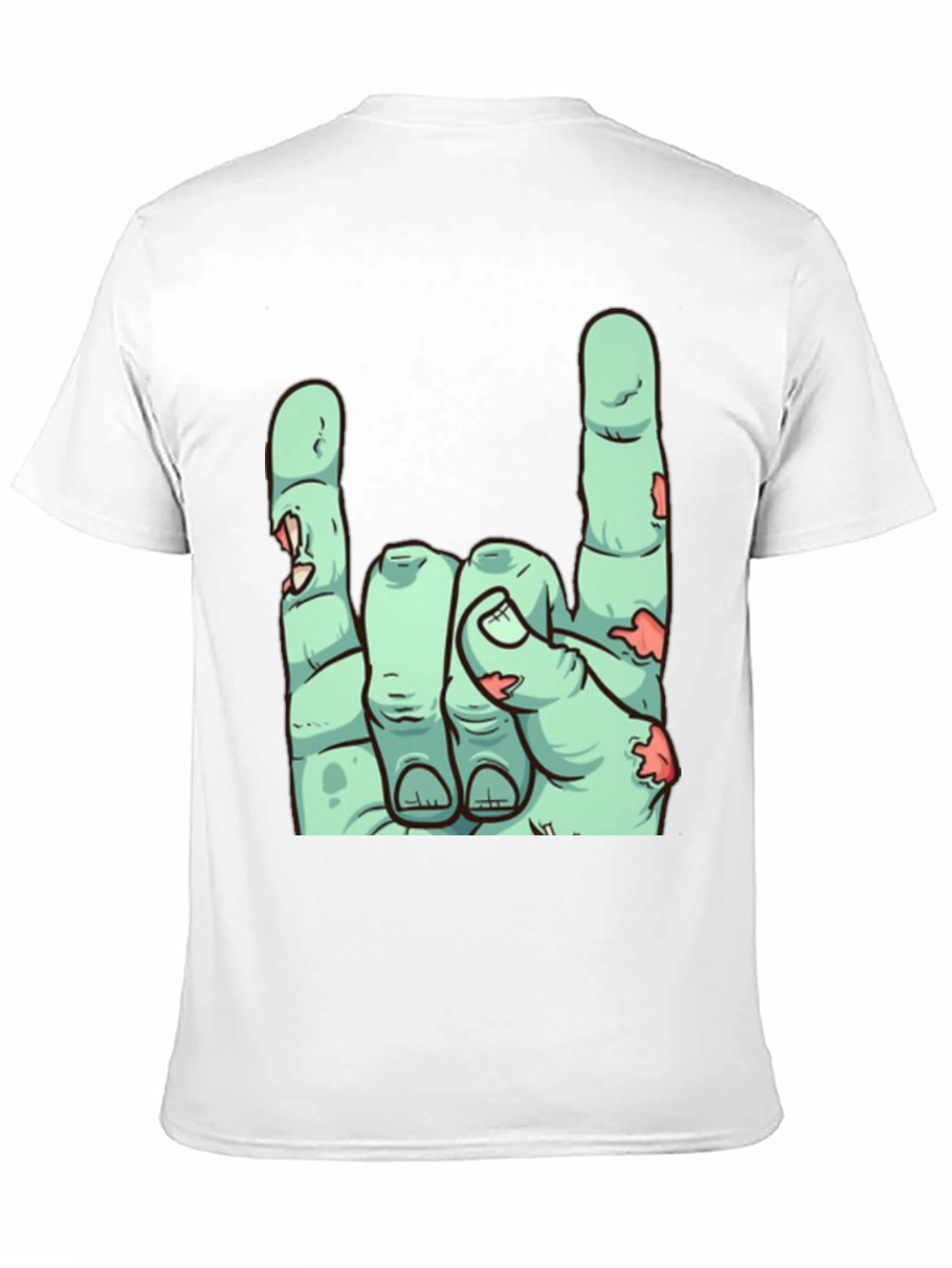 Zombie Hand Rock On T-Shirt