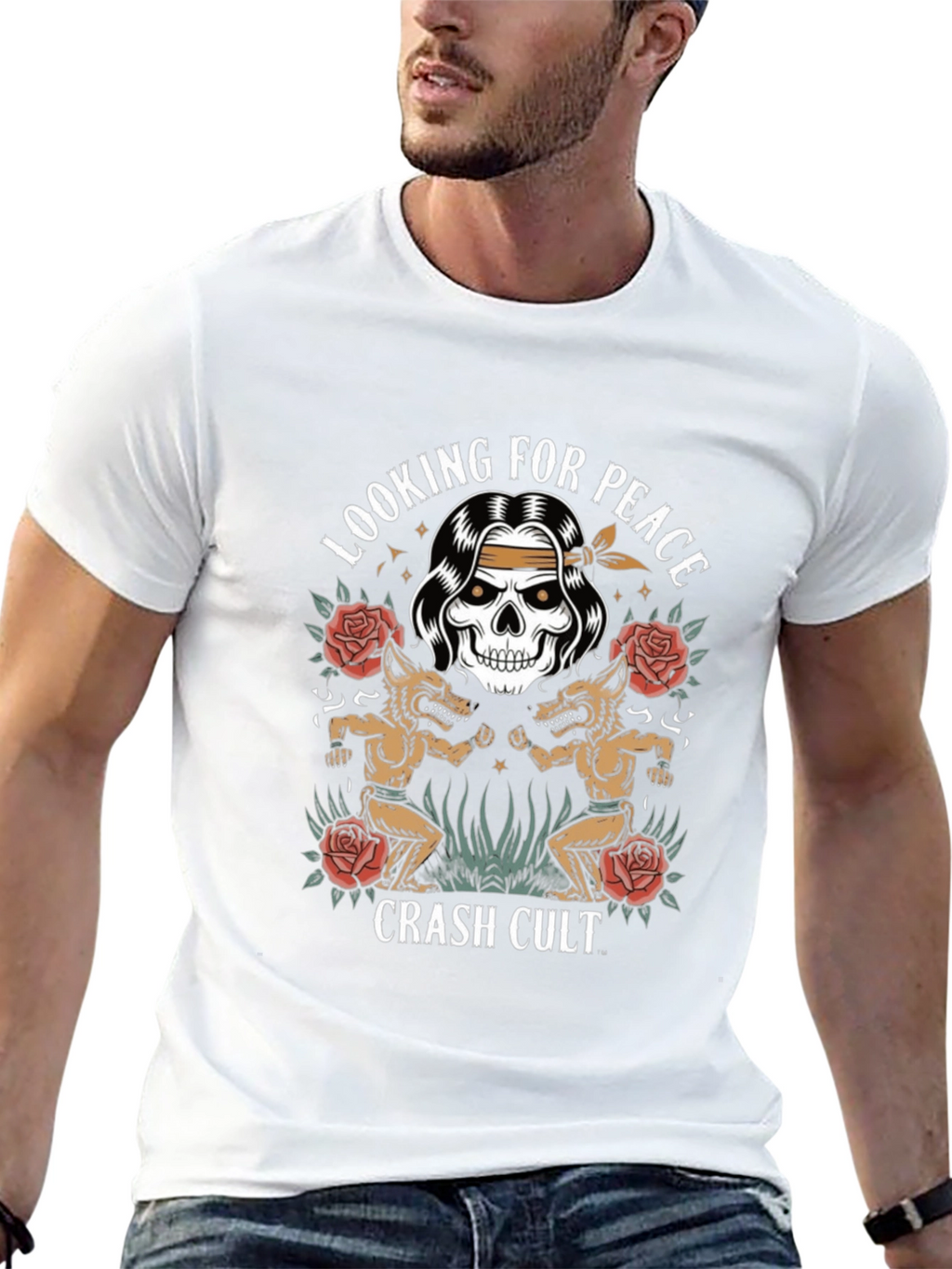 Crash Cult Peace Seeker Graphic T-Shirt