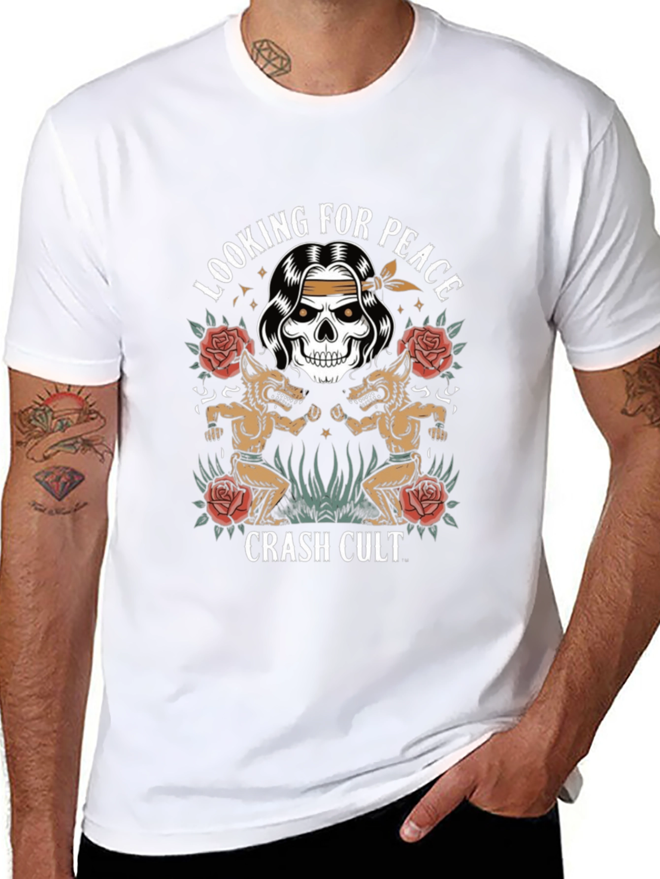 Crash Cult Peace Seeker Graphic T-Shirt