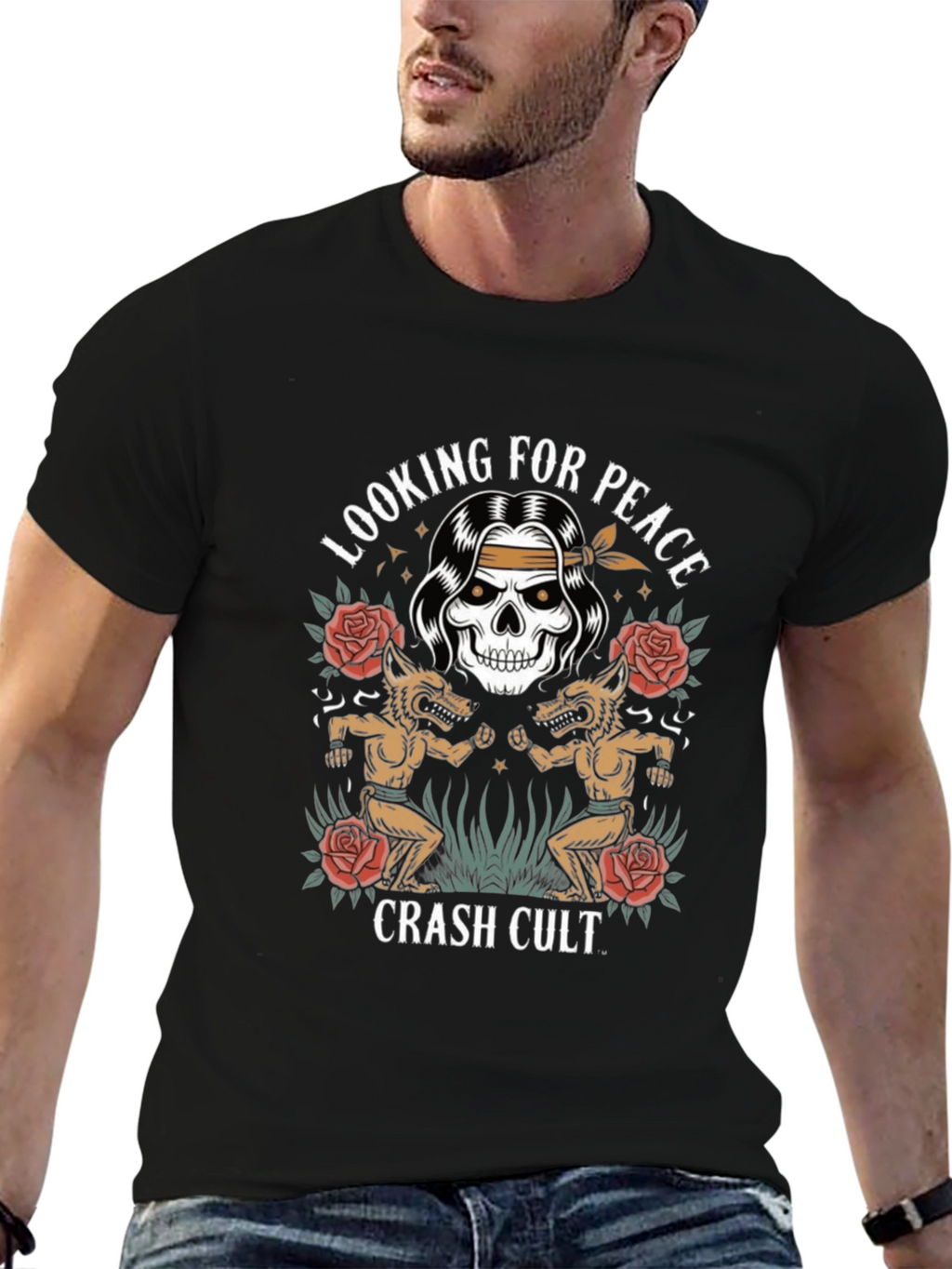 Crash Cult Peace Seeker Graphic T-Shirt