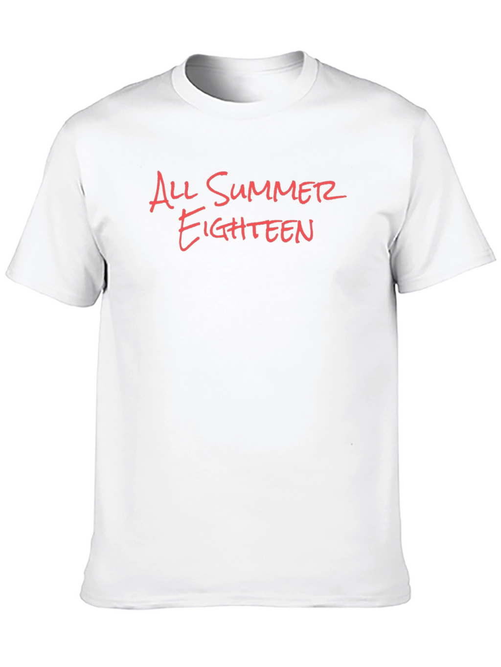 All Summer Eighteen Black Graphic Tee