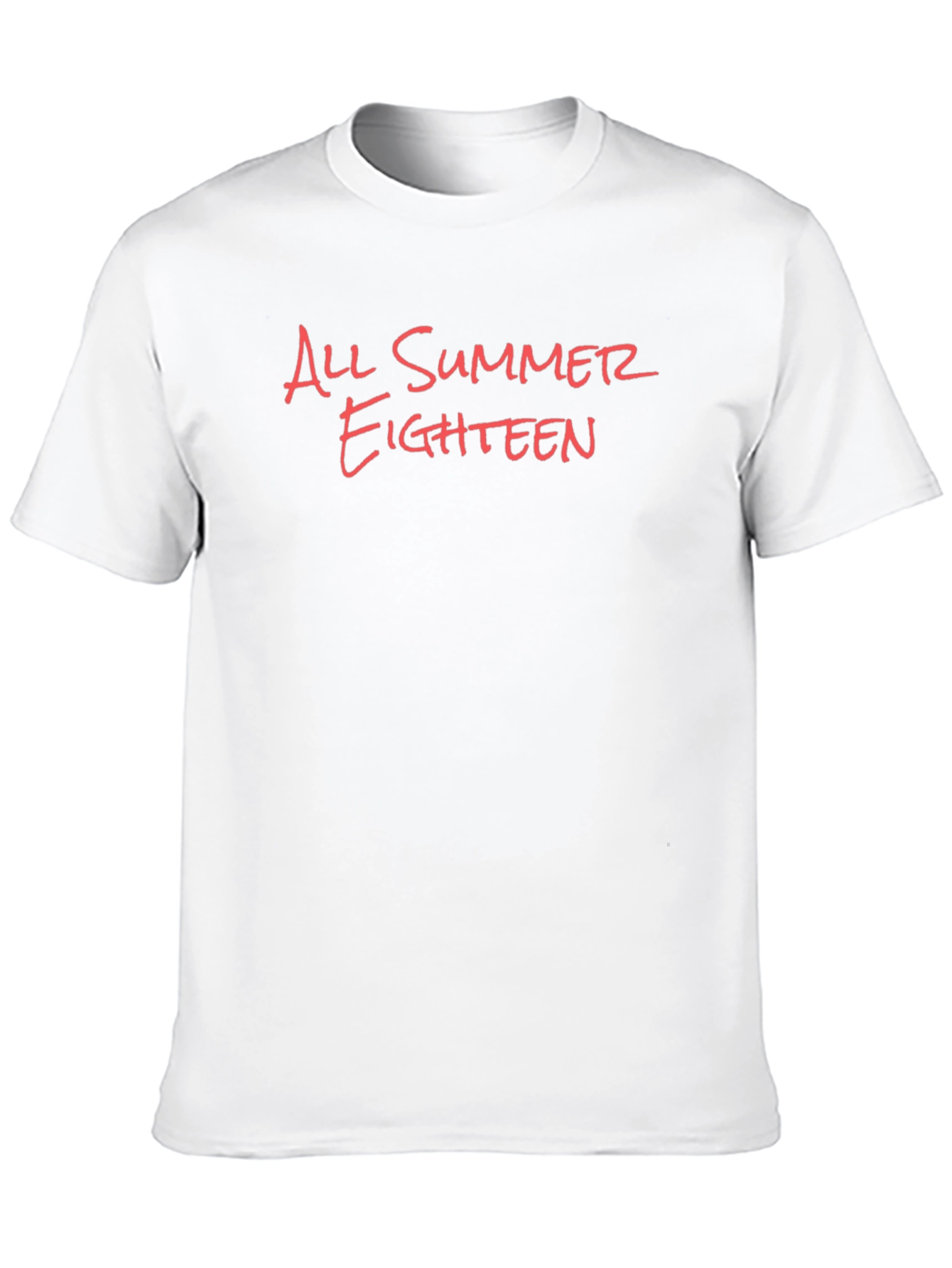 All Summer Eighteen Black Graphic Tee