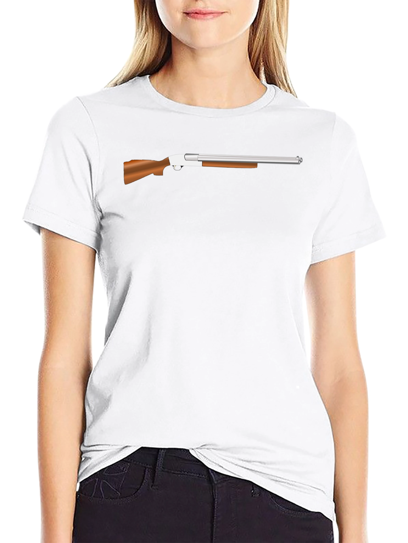 Shotgun Graphic Tee - Stylish Hunting Design