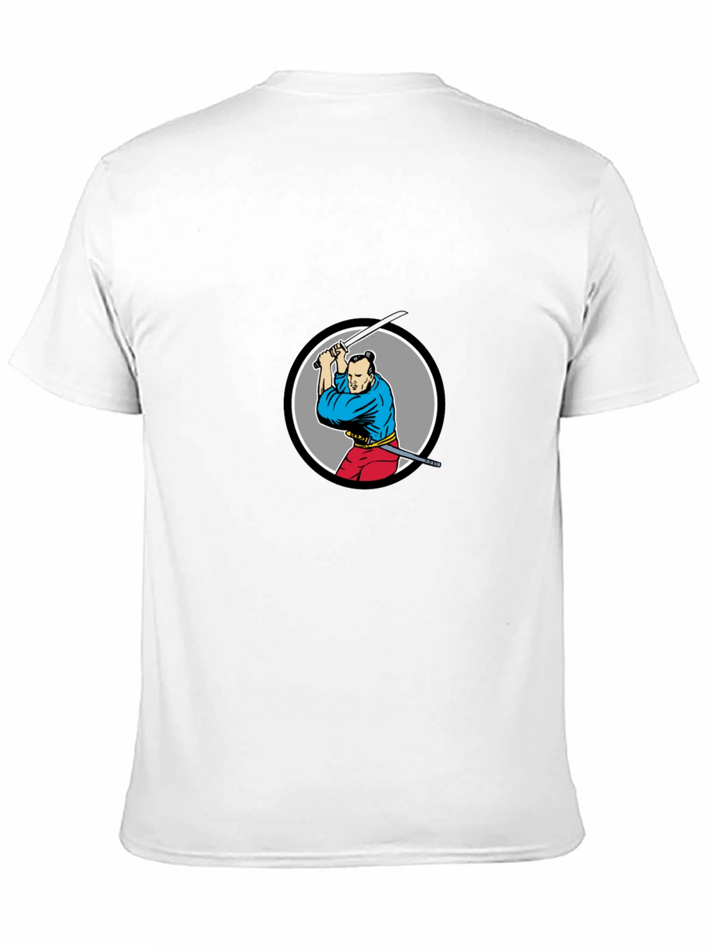 Samurai Graphic Black T-Shirt