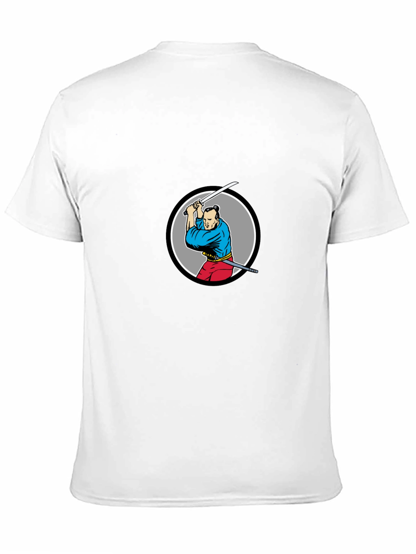 Samurai Graphic Black T-Shirt