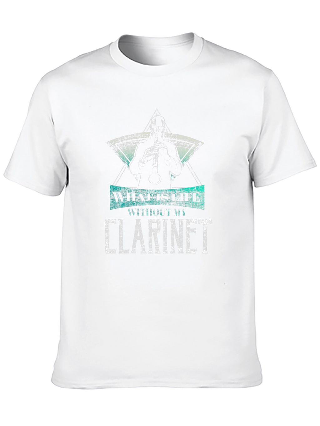 Clarinet Player Graphic T-Shirt - Musician Tee