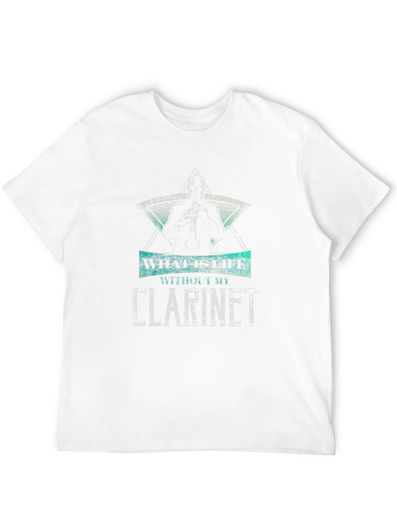 Clarinet Player Graphic T-Shirt - Musician Tee