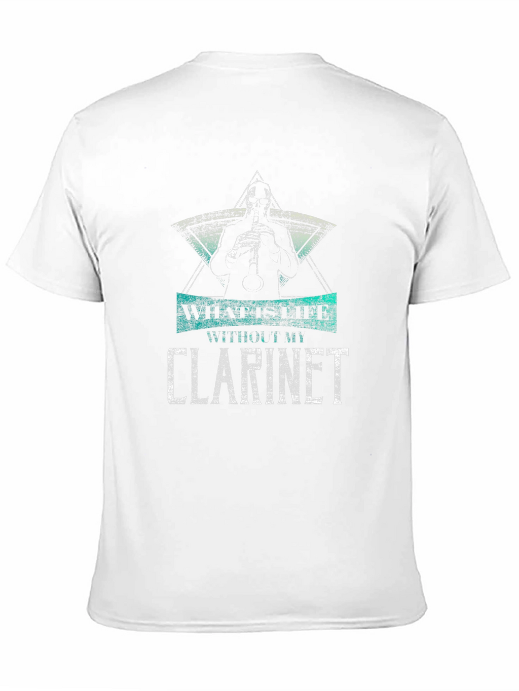 Clarinet Player Graphic T-Shirt - Musician Tee