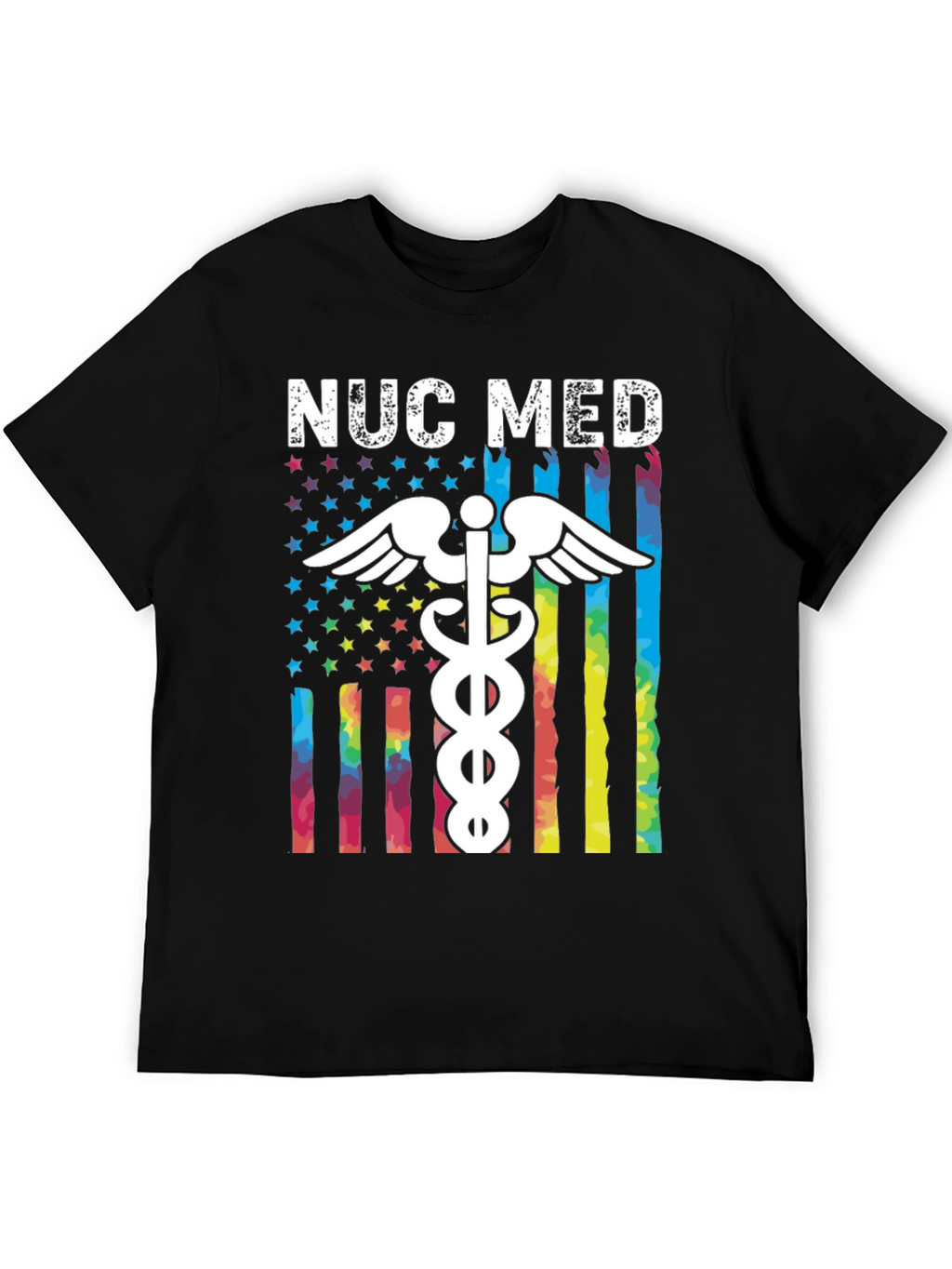 NUC MED Rainbow Flag T-Shirt