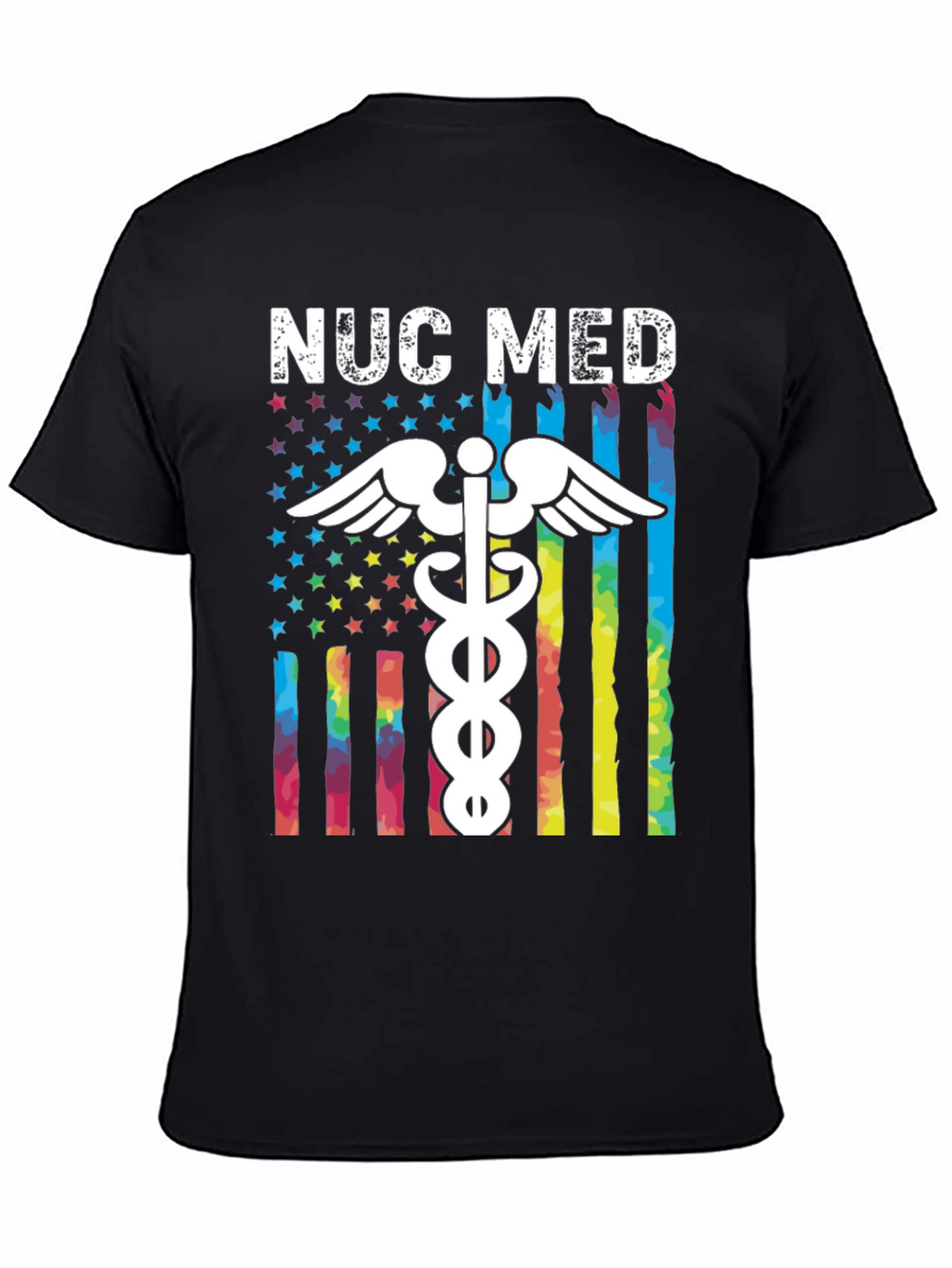 NUC MED Rainbow Flag T-Shirt