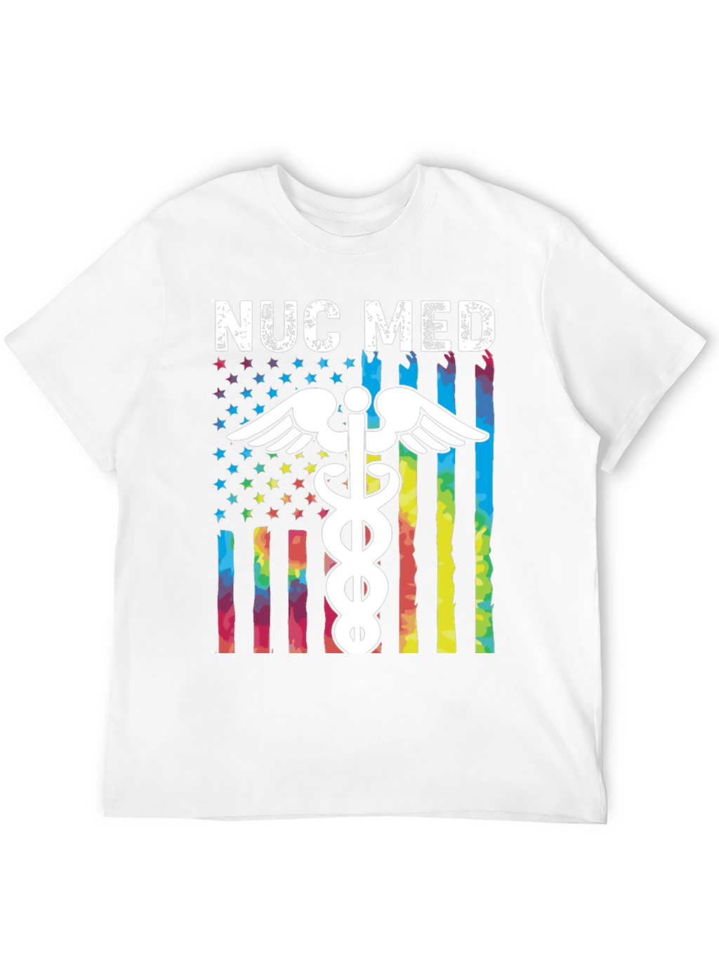 NUC MED Rainbow Flag T-Shirt