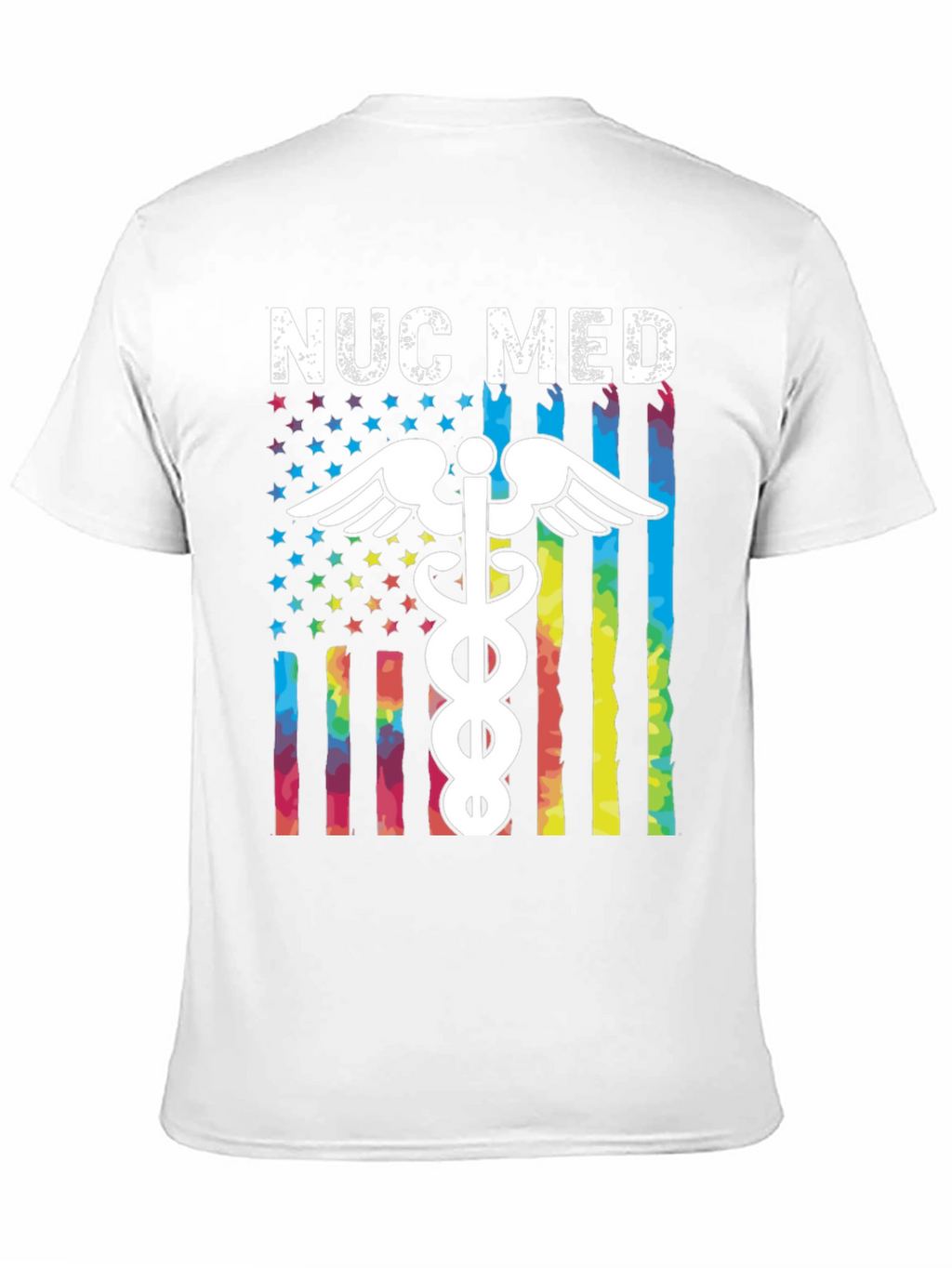 NUC MED Rainbow Flag T-Shirt