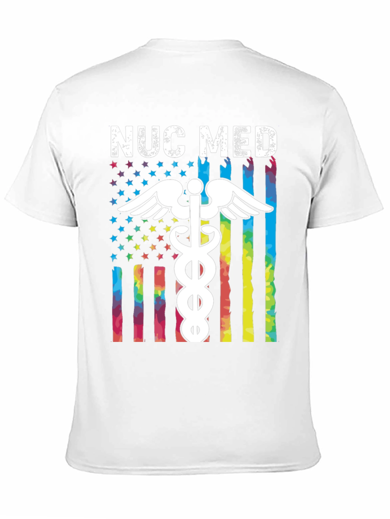 NUC MED Rainbow Flag T-Shirt
