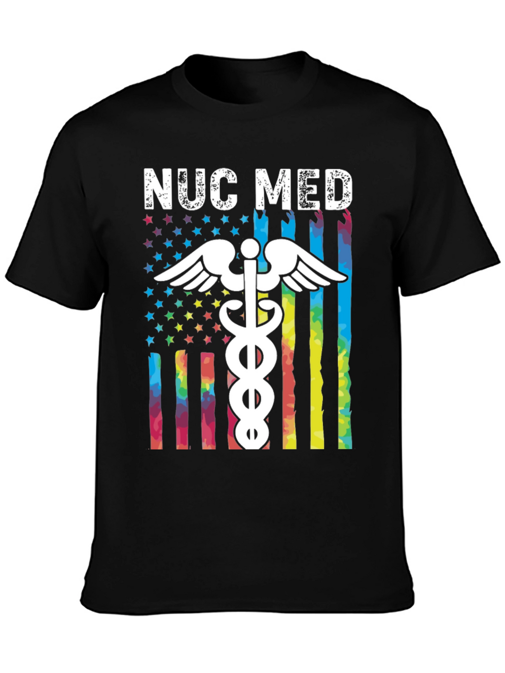 NUC MED Rainbow Flag T-Shirt