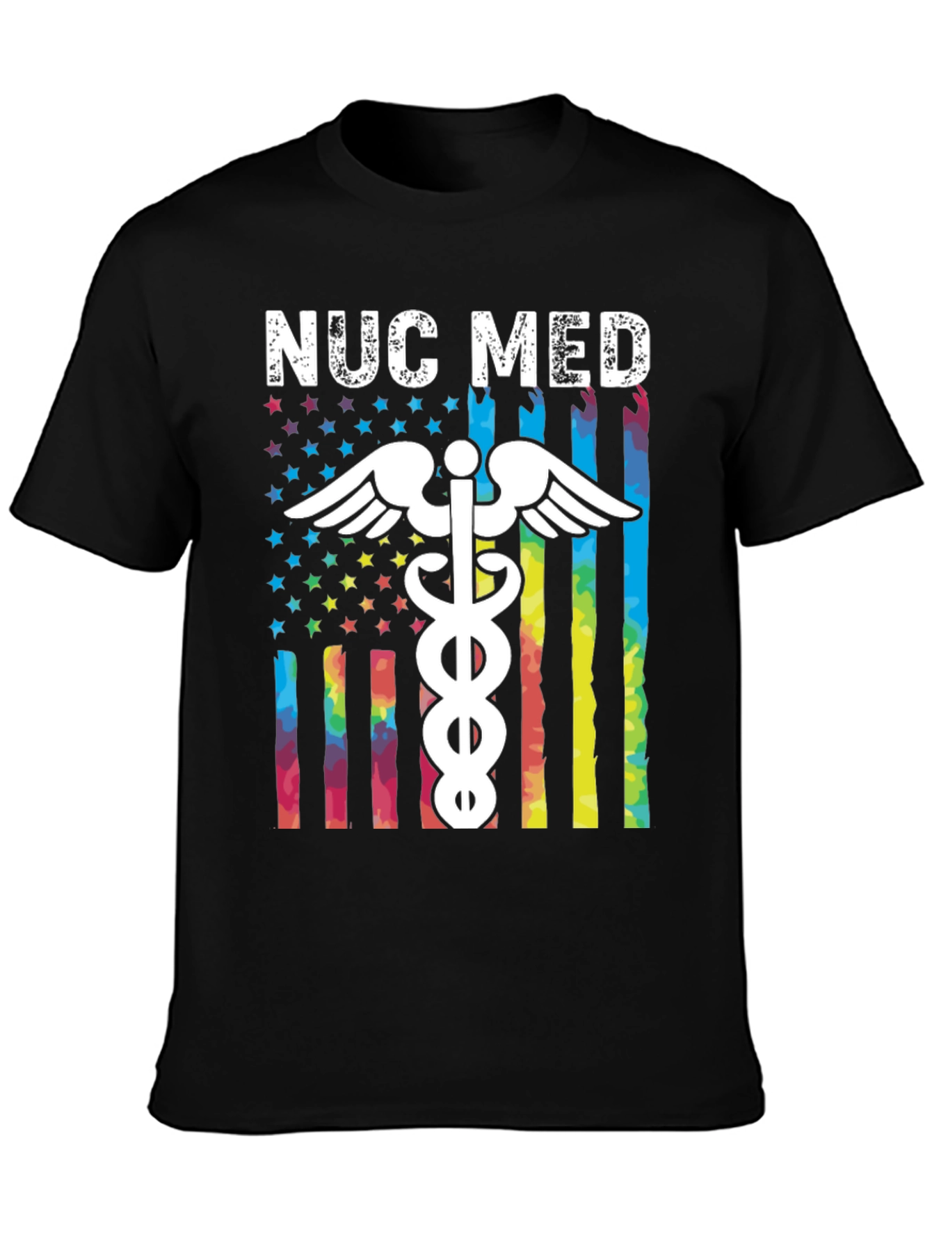 NUC MED Rainbow Flag T-Shirt