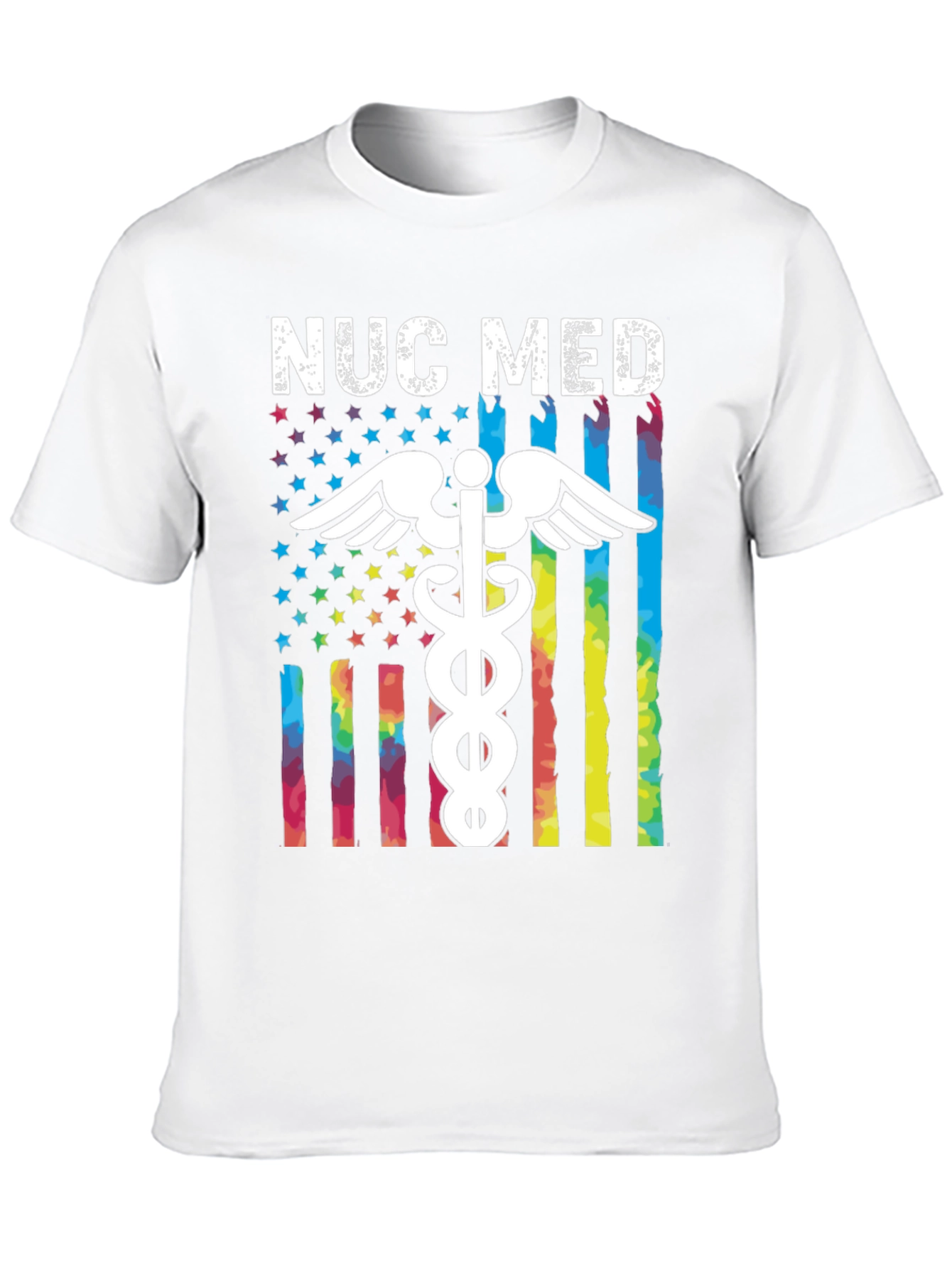 NUC MED Rainbow Flag T-Shirt