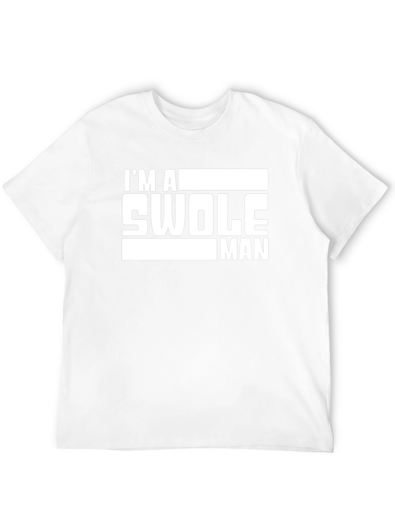 Im A Swole Man Graphic Tee - Black
